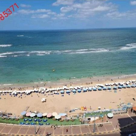 Panoramic Sea View Zamzm Flat Miami Family شقة فندقية زمزم بانورما بشاطئ ميامي - الاسكندرية صف اول مباشر علي بحر - عائلات فقط Alexandria Exteriör bild